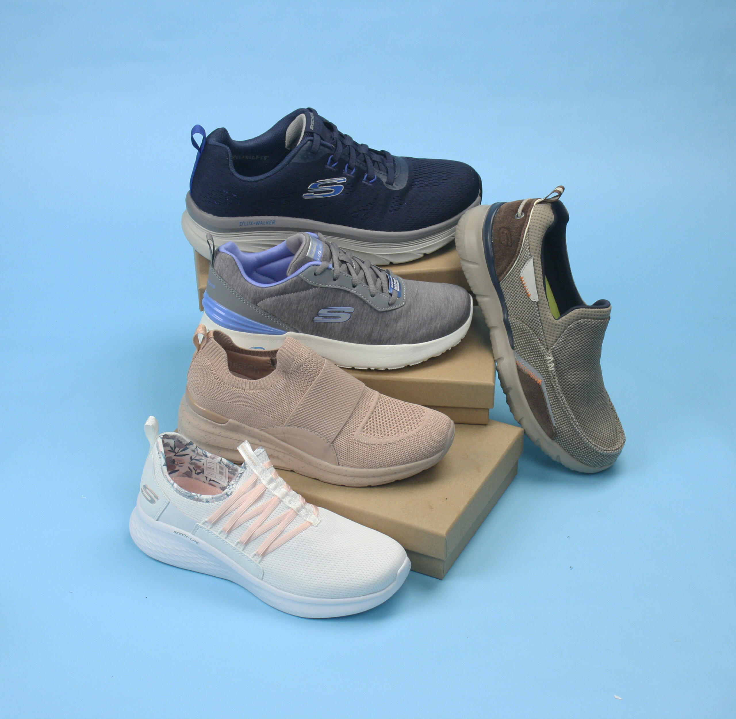 Skechers D'Lites Arch Fit Better Me | Womens Lifestyle Shoe | Rogan's Shoes-saigonsouth.com.vn